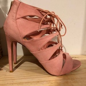 Madden girl size 9 pink heels